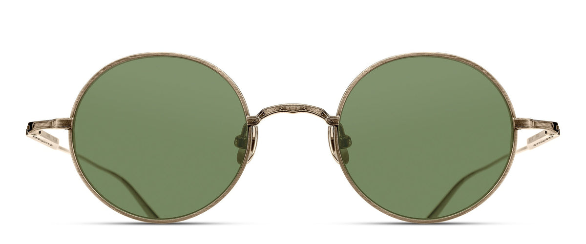 Matsuda M3168 Sunglasses in AG Antique Gold