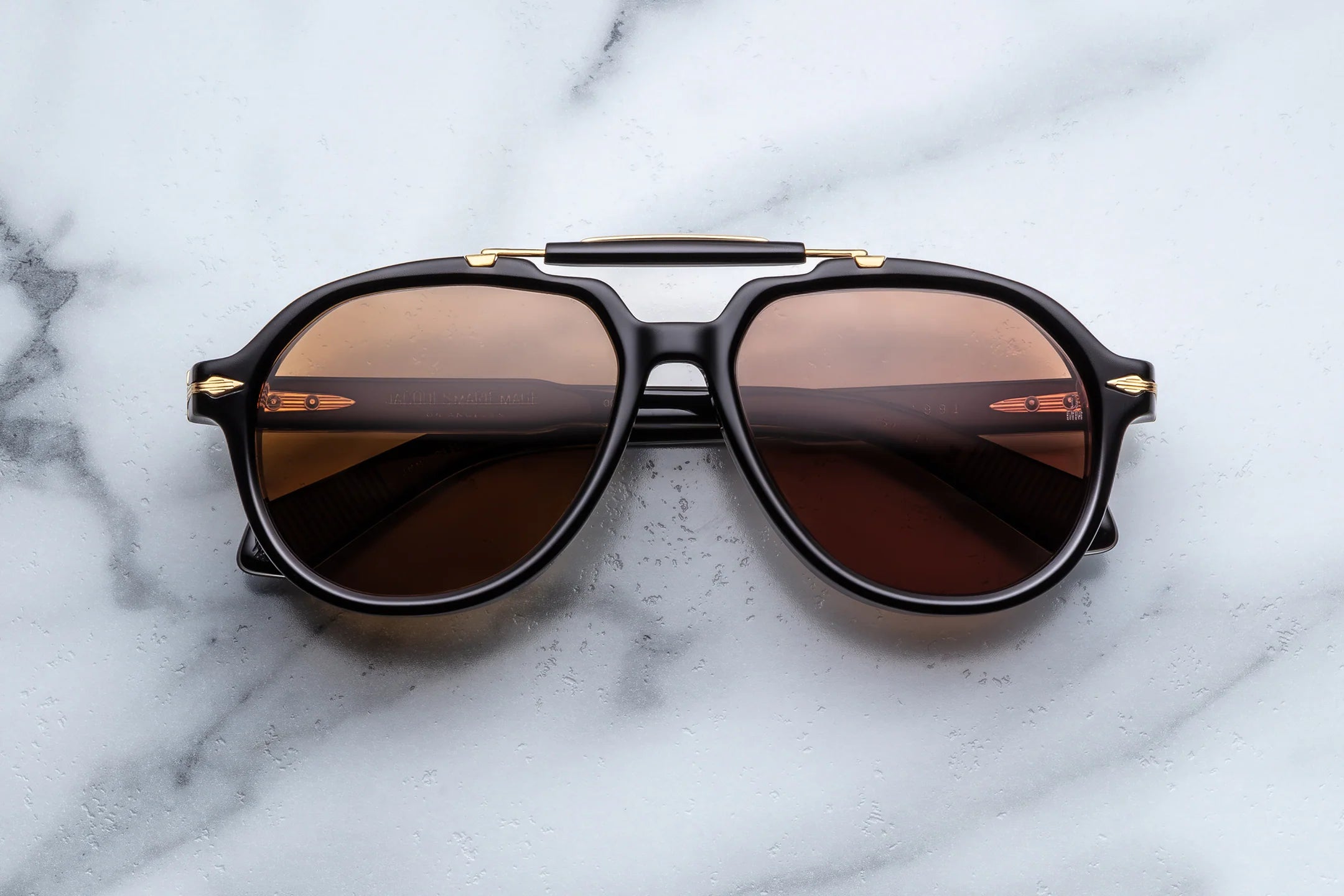 Jacques Marie Mage Ayrton Senna 1991 in 11D Eclipse 2 Hazel Polarized - Luxury Eyewear