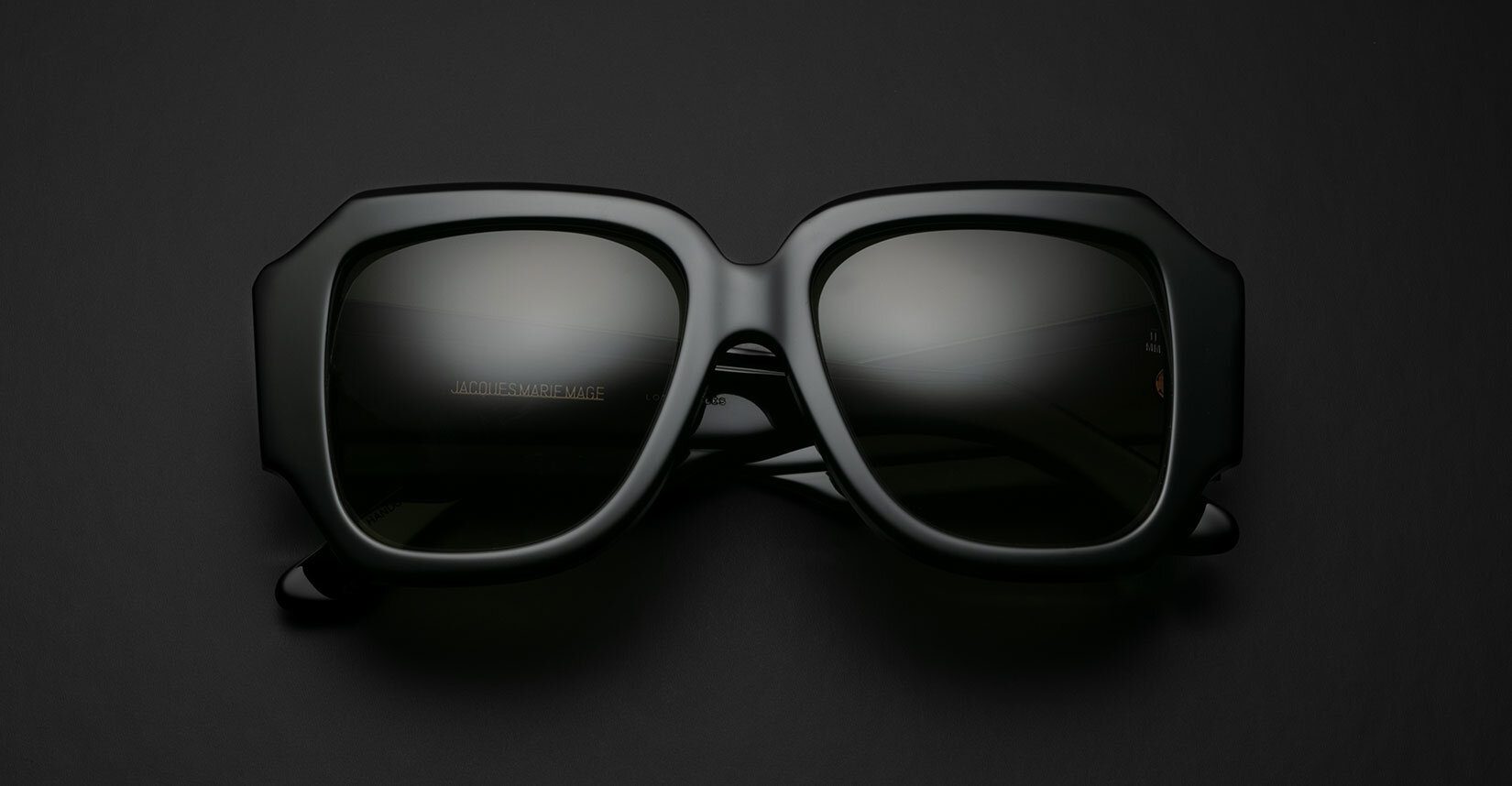 Jacques Marie Mage Gloria in 4F Black 2/Green Gradient - Luxury Eyewear