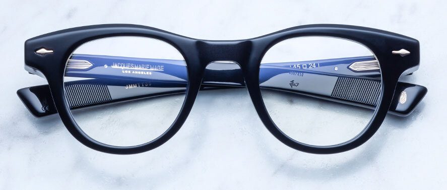 Jacques Marie Mage Tristan in 35 Midnight - Luxury Eyewear