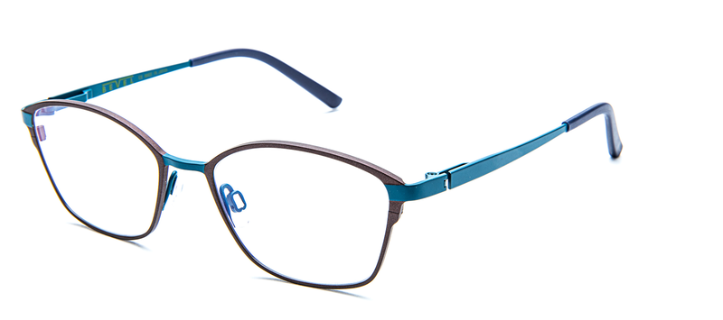 Bevel Sphinx Optical in Granite/Mdnt Blue