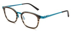 Bevel Alfie in Tu, handmade Japanese eyewear at Visionary Optics NYC