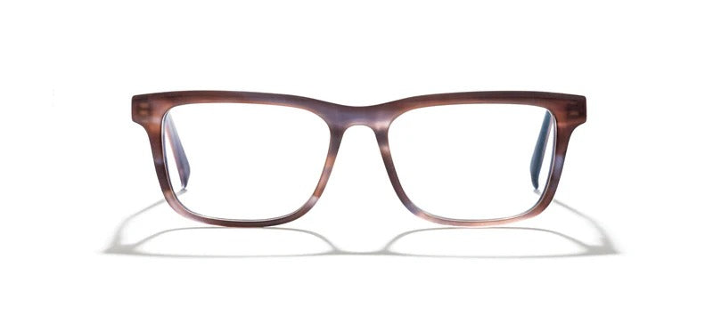 Bevel Will in Jade Tortoise Matte, handmade Japanese eyewear at Visionary Optics NYC