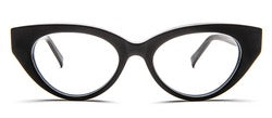 Bevel Jungle in Black Matte, handmade Japanese eyewear at Visionary Optics NYC