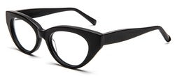 Bevel Jungle in Black Matte, handmade Japanese eyewear at Visionary Optics NYC
