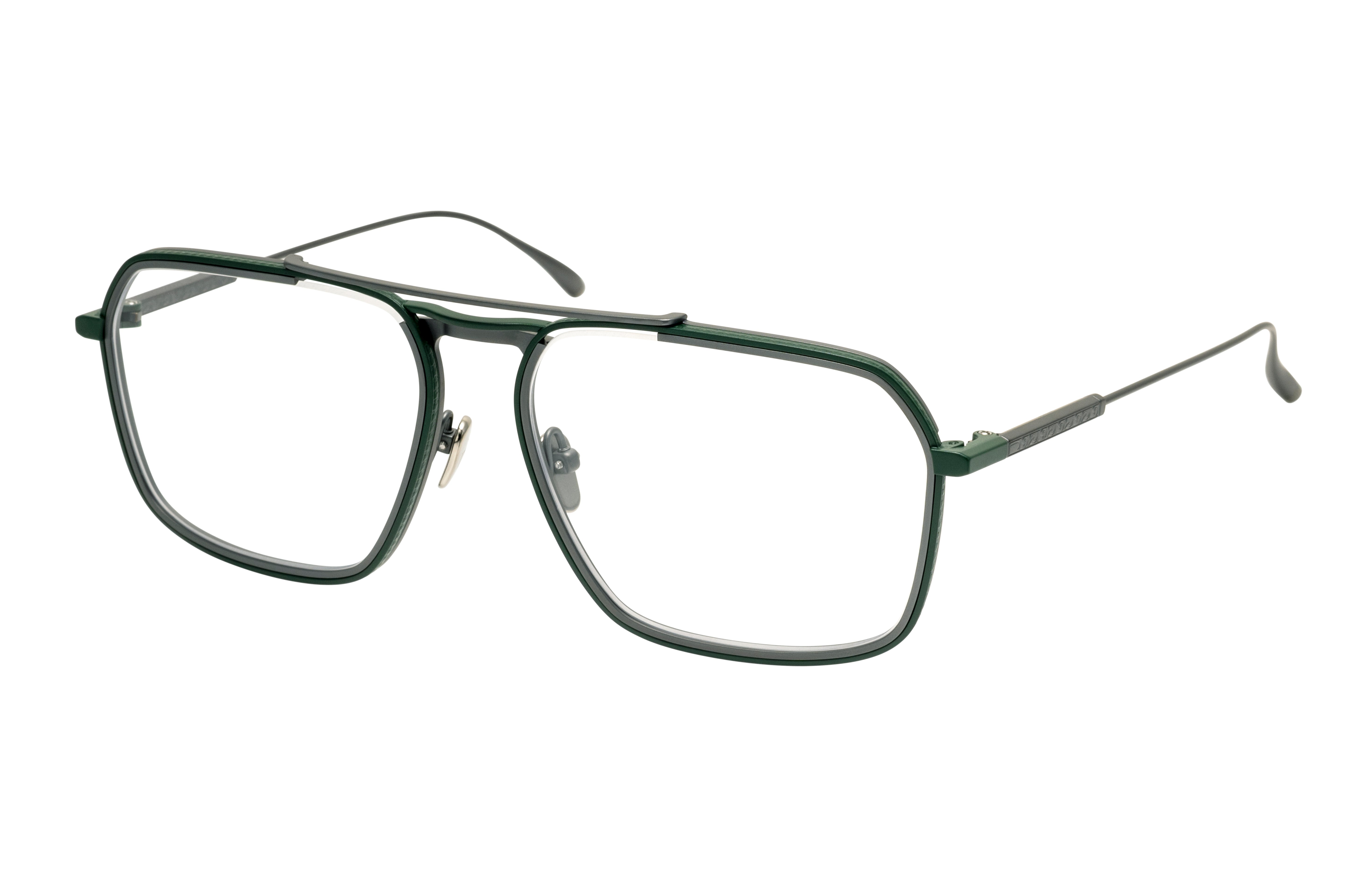 Masunaga x Kenzo Takada Misago Optical profile - 48 Khki/Blk