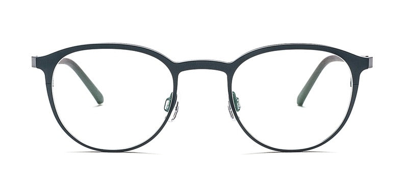 Bevel Beets GO ON in Slate Black/Stone Grey, handmade Japanese eyewear at Visionary Optics NYC