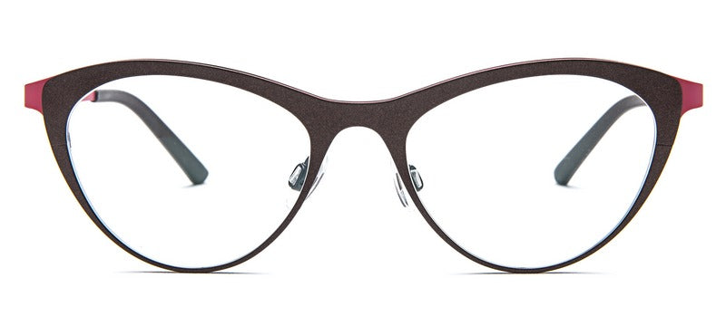 Bevel Sonoma in Granite/Honeysuckle, handmade Japanese eyewear at Visionary Optics NYC