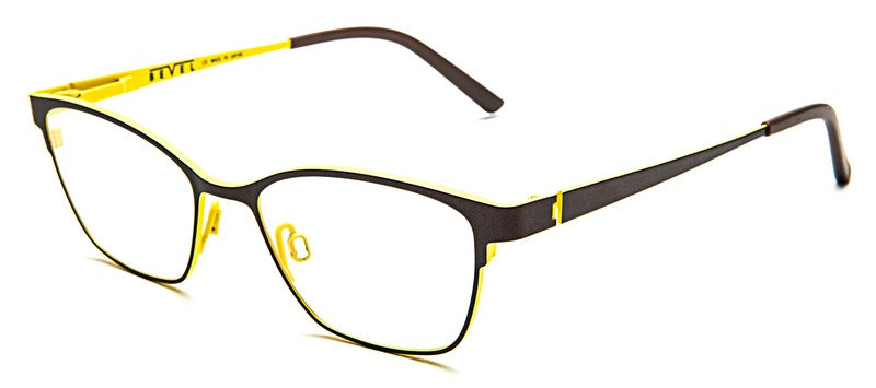 Bevel Riad in Gtsc, handmade Japanese eyewear at Visionary Optics NYC