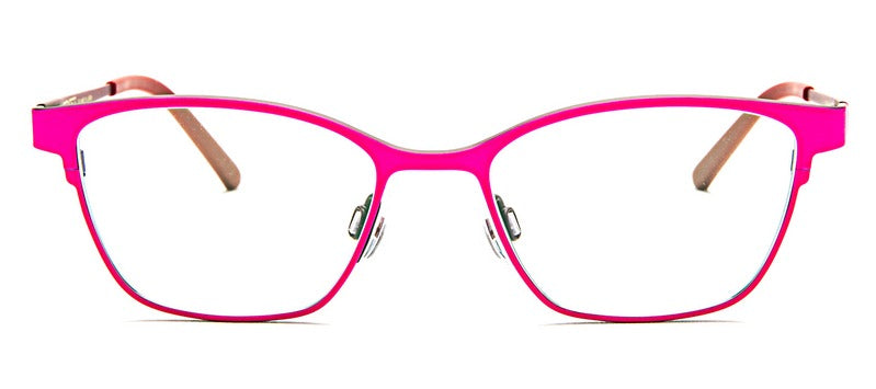Bevel Riad in Pler, handmade Japanese eyewear at Visionary Optics NYC