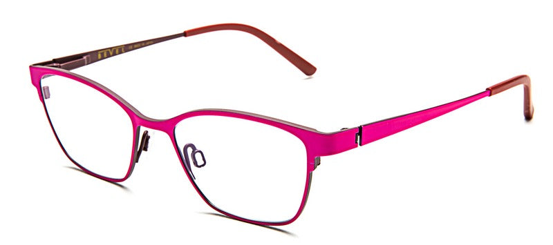 Bevel Riad in Pler, handmade Japanese eyewear at Visionary Optics NYC