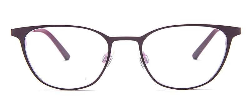 Bevel Tofino in Leather/Pastel Purple, handmade Japanese eyewear at Visionary Optics NYC