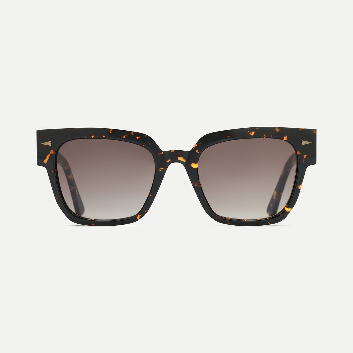 Ahlem Italiens Sunglasses in Yellow Turtle/Smoke Gradient