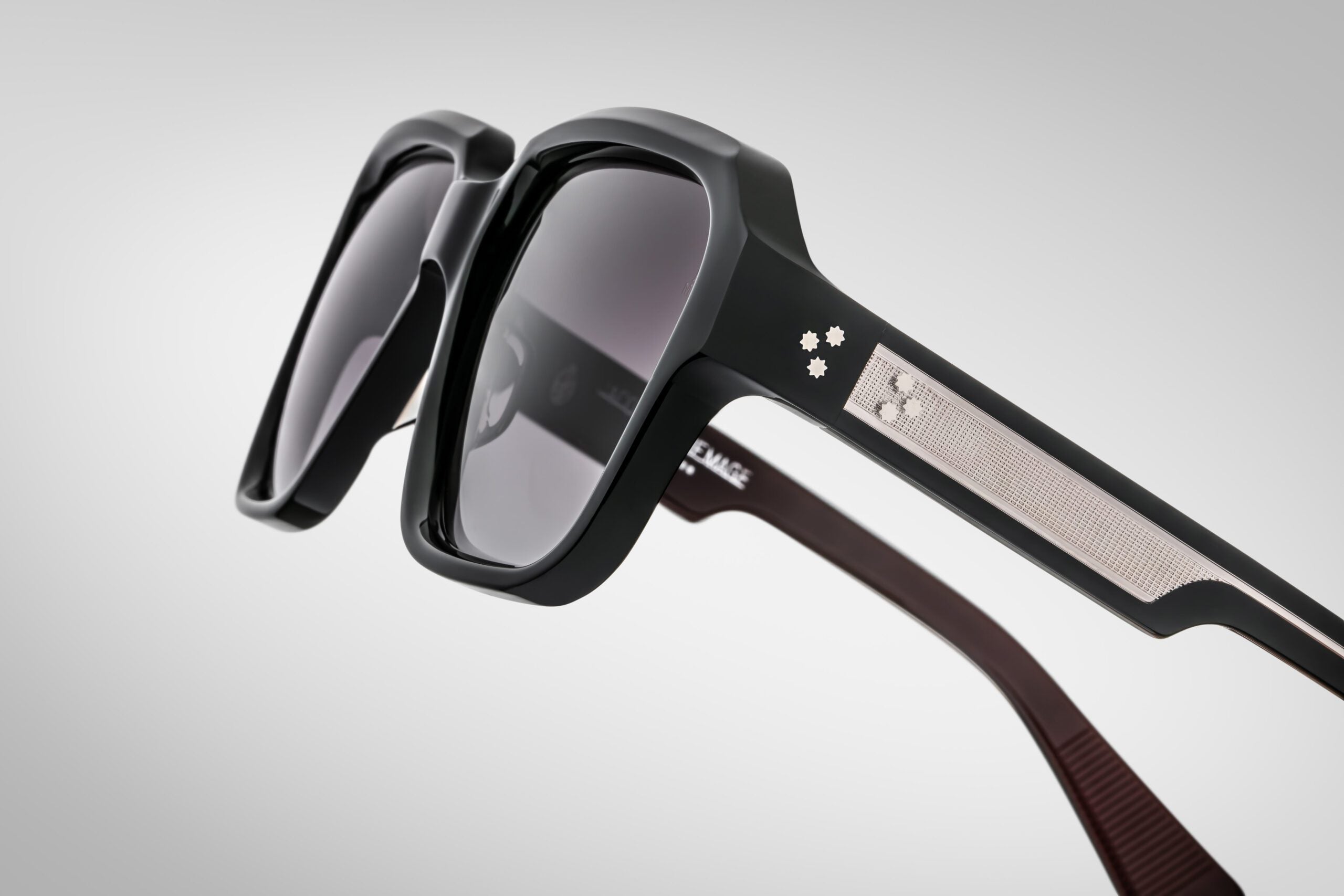 Jacques Marie Mage Alfred in 6P Bloodstone Jet Gradient - Side View