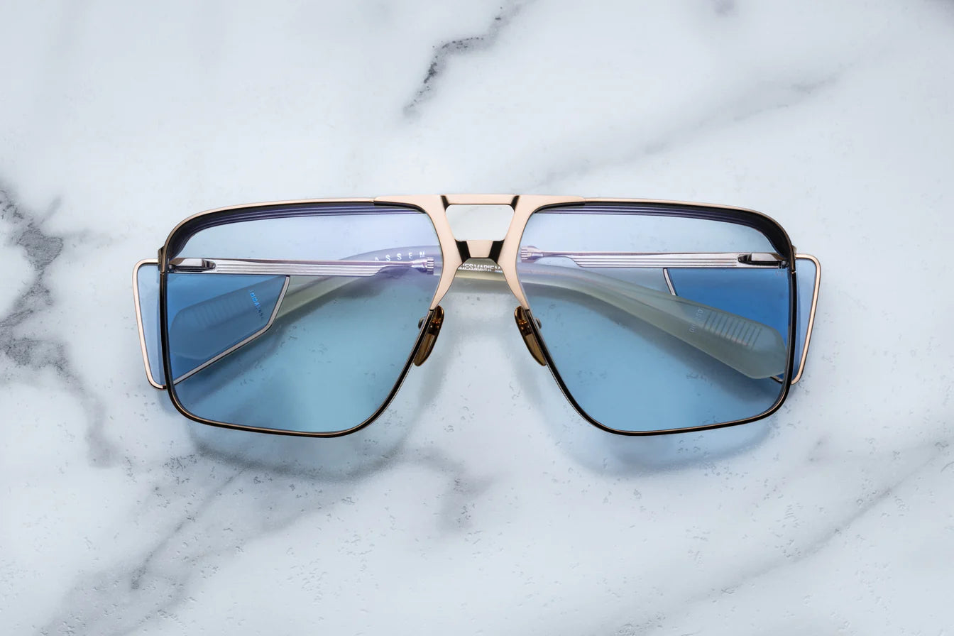 Jacques Marie Mage Assen in 54 Altan Blue Bird - Luxury Eyewear