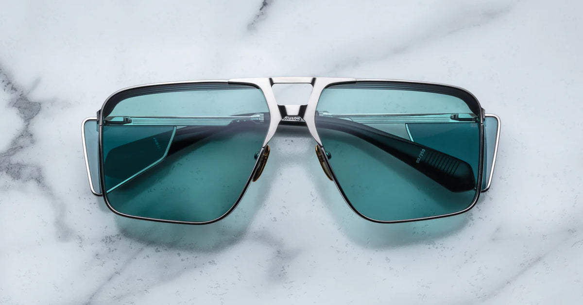 ◆①①①⑤ 新品 アメカジ CUBESUGAR ミリタリー 英字 ナネア sm2 Jacques Marie Mage Assen Sunglasses | Visionary Optics