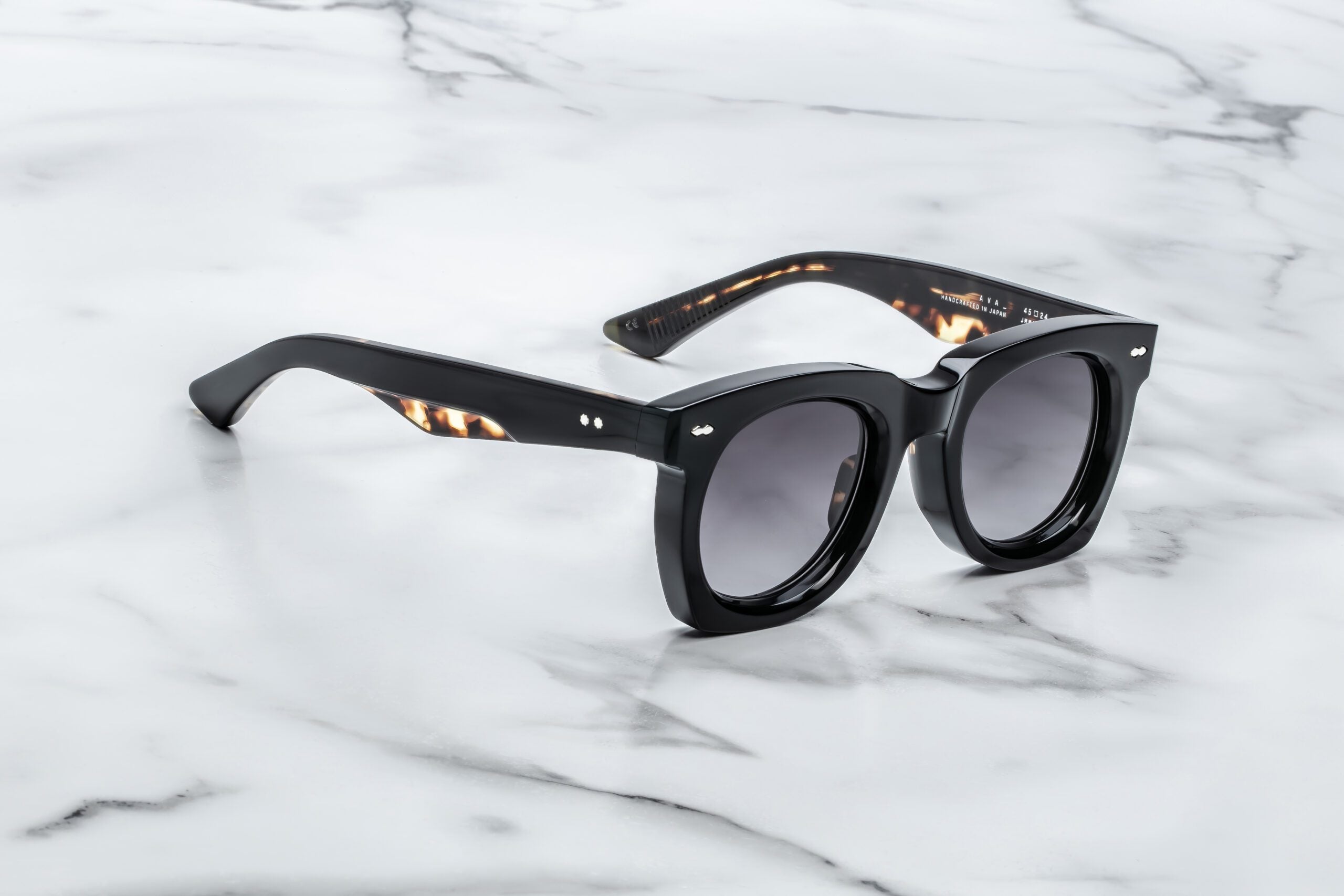 Jacques Marie Mage Ava in 11A Noir 11 Jet Gradient - Side View