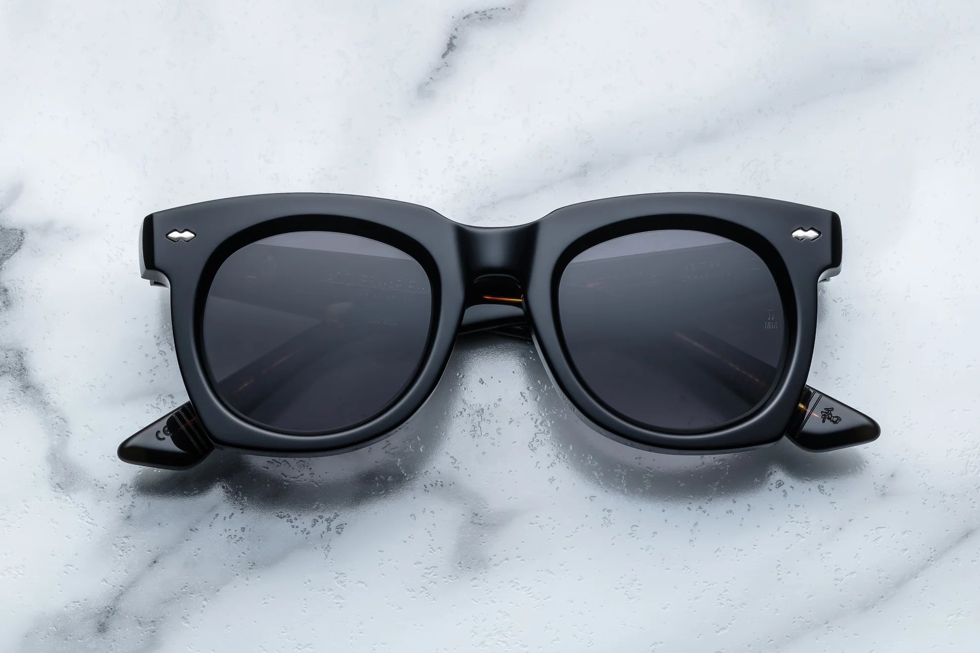 Jacques Marie Mage Ava in 11A Noir 11 Jet Gradient - Luxury Eyewear