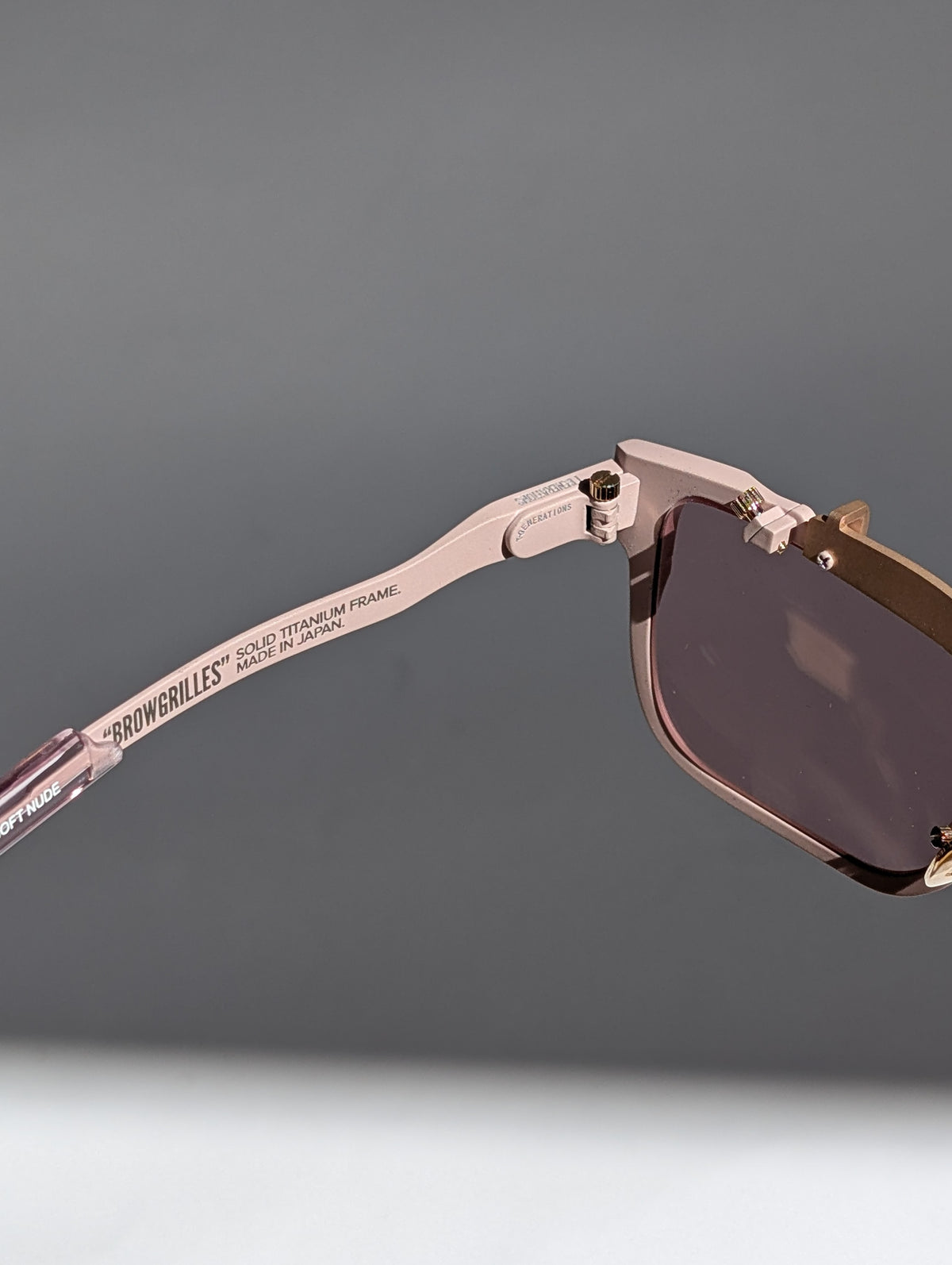 Titanium Museum Browgrilles Sunglasses