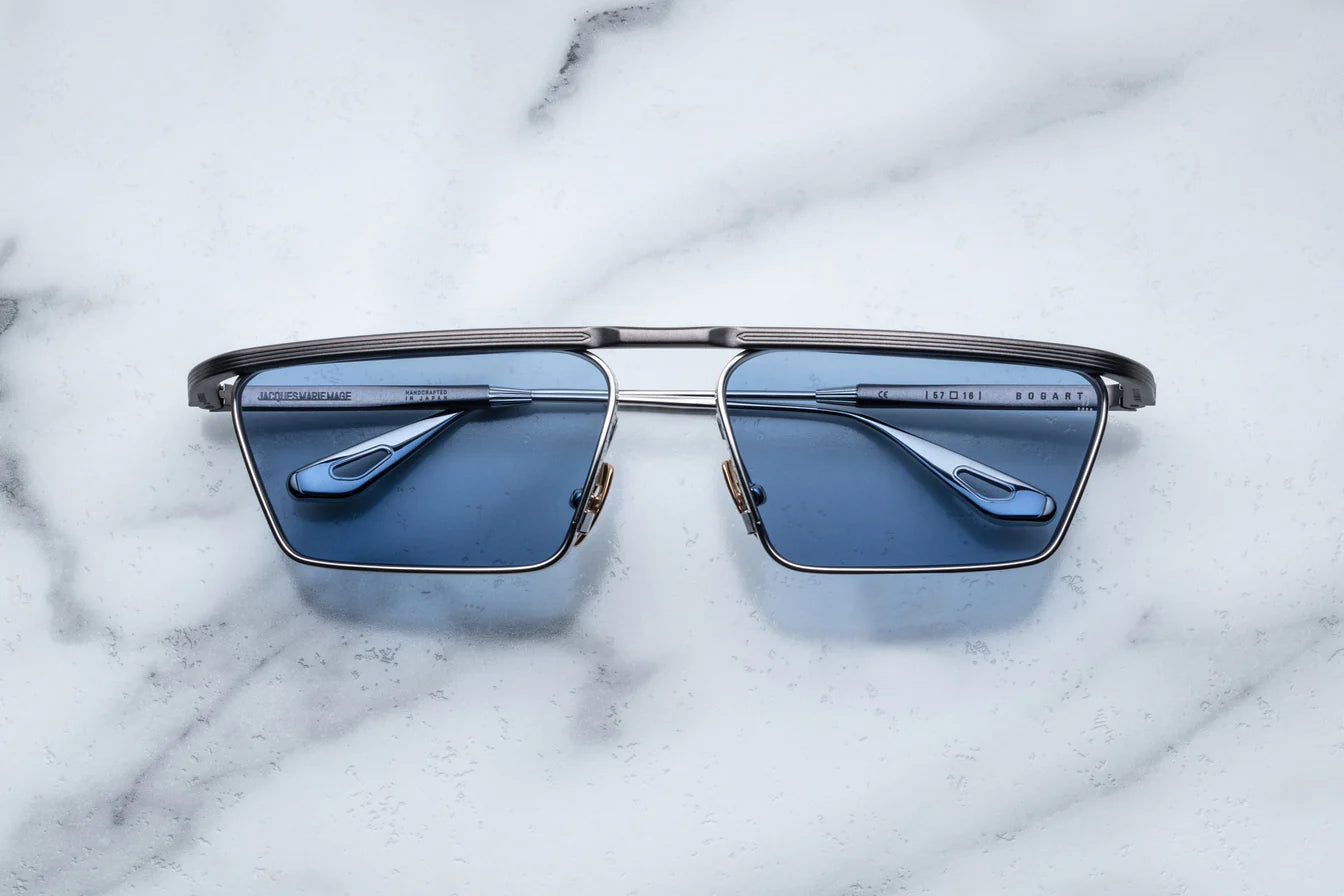 Jacques Marie Mage Bogart in 2C Gris Cerulean - Luxury Eyewear