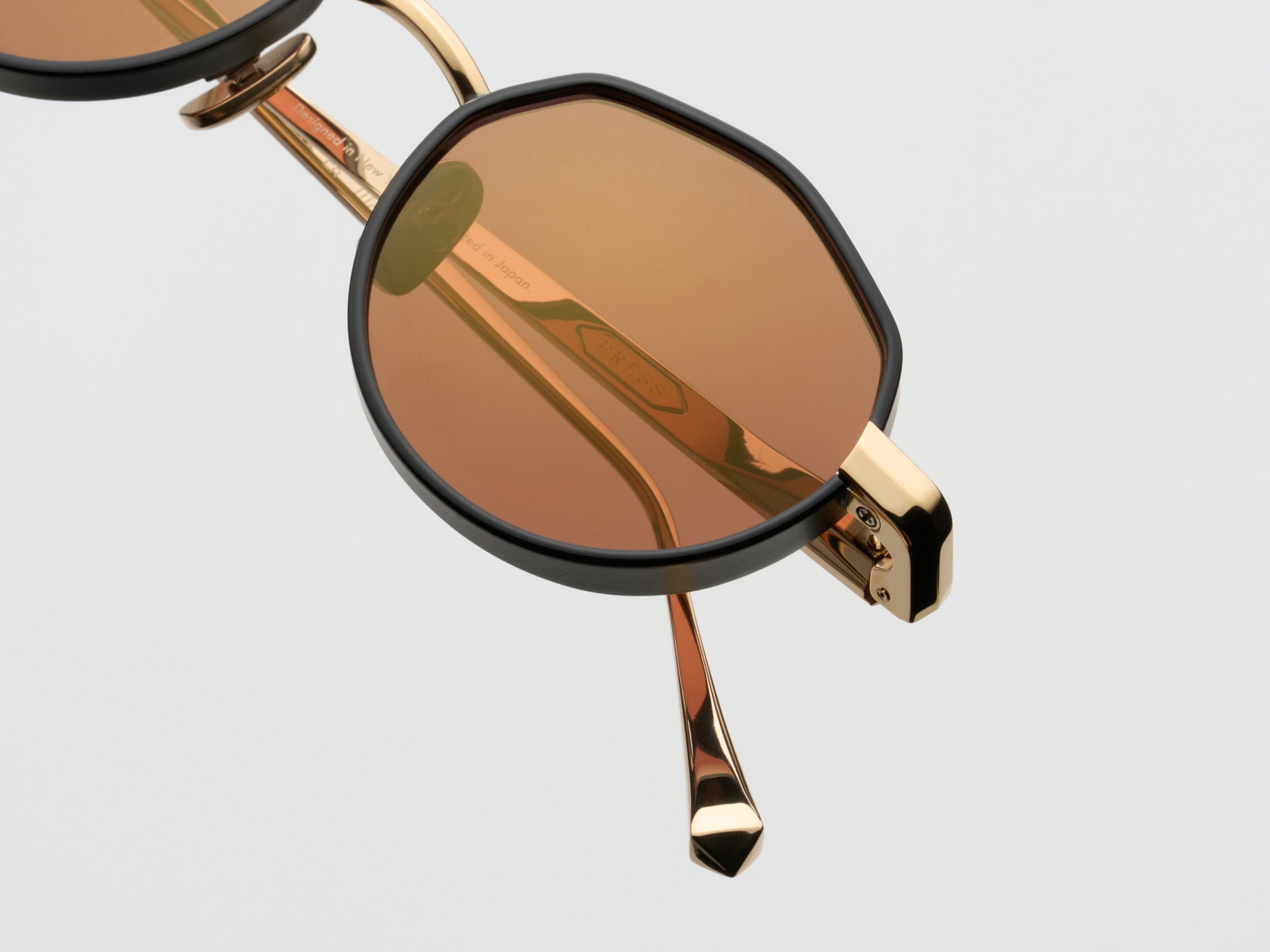 Press Cry Baby Sunglasses in RUTHENIUM/RUBY SOLID