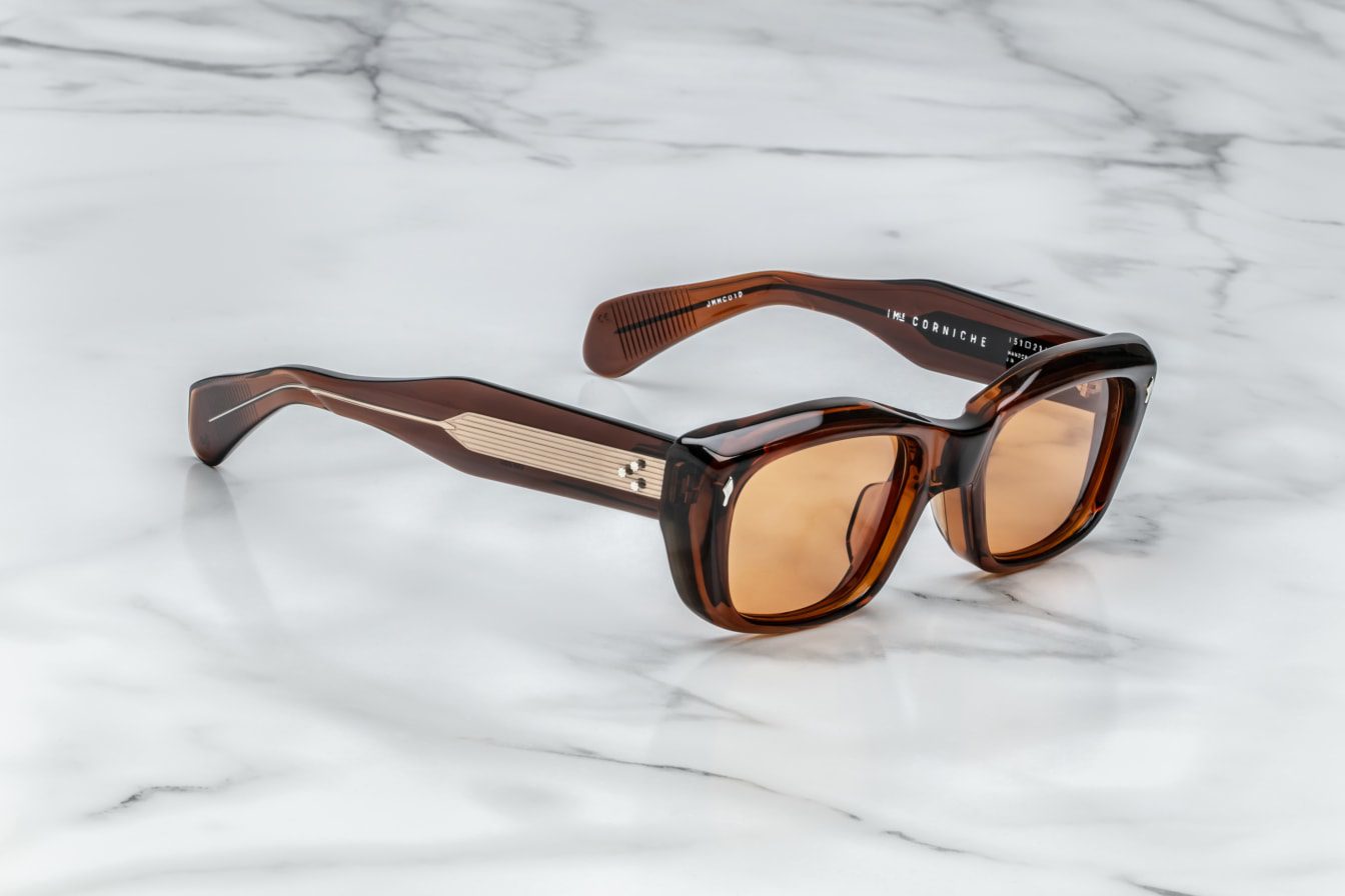 Jacques Marie Mage Corniche in 1D Hickory Amber - Side View