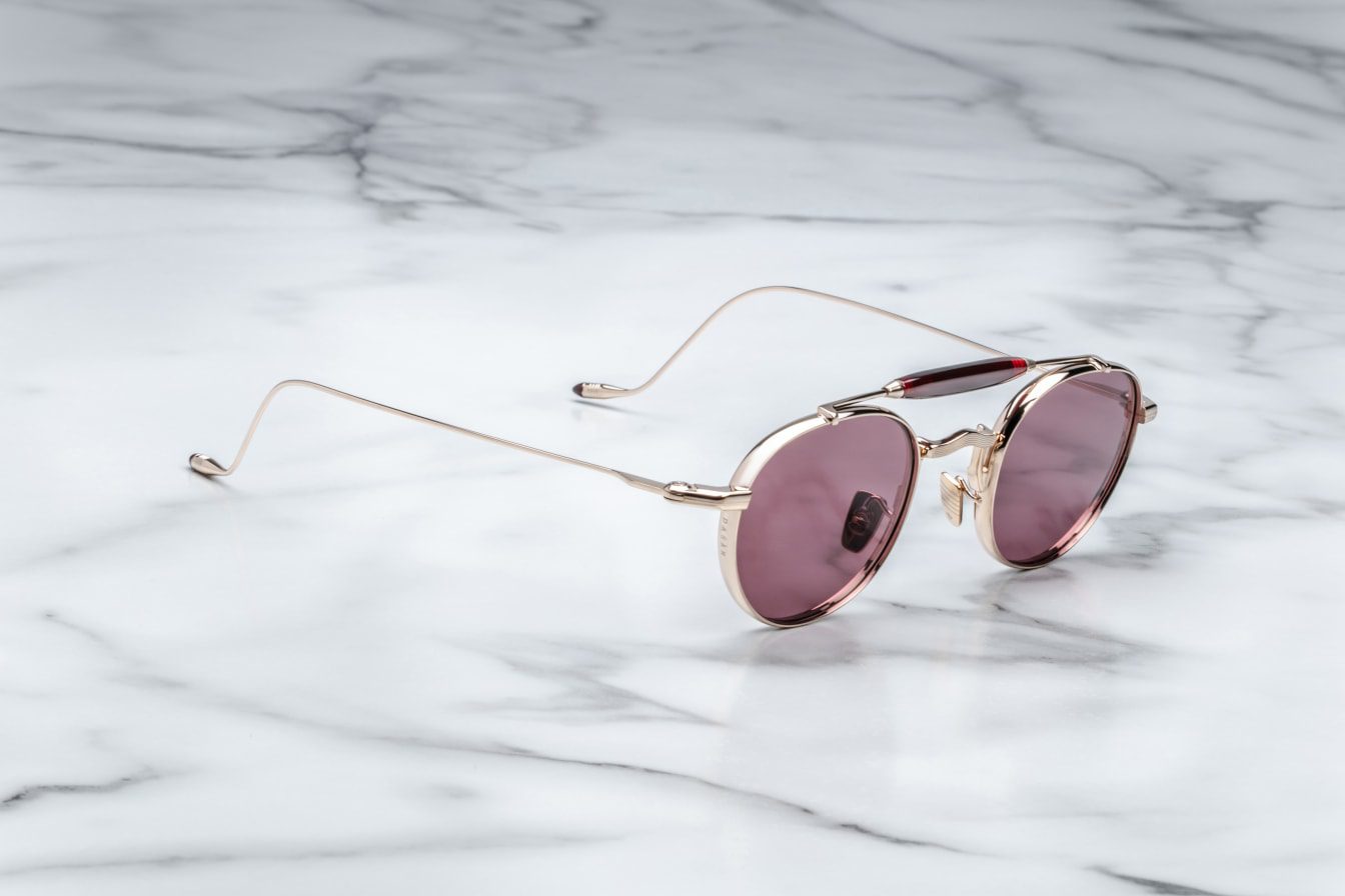 Jacques Marie Mage Dasan in 22 Champagne Mahogany - Side View