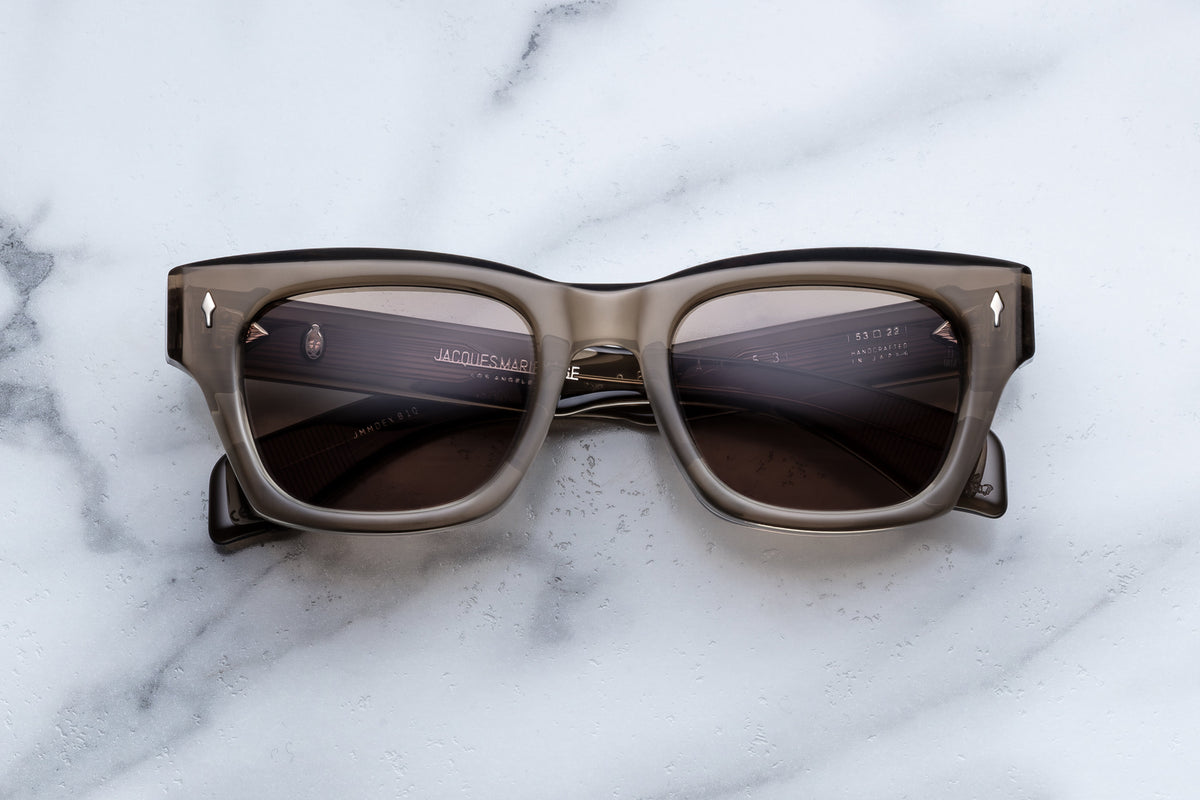 Jacques Marie Mage Dealan 53 Sunglasses in B10 Lescot Brass