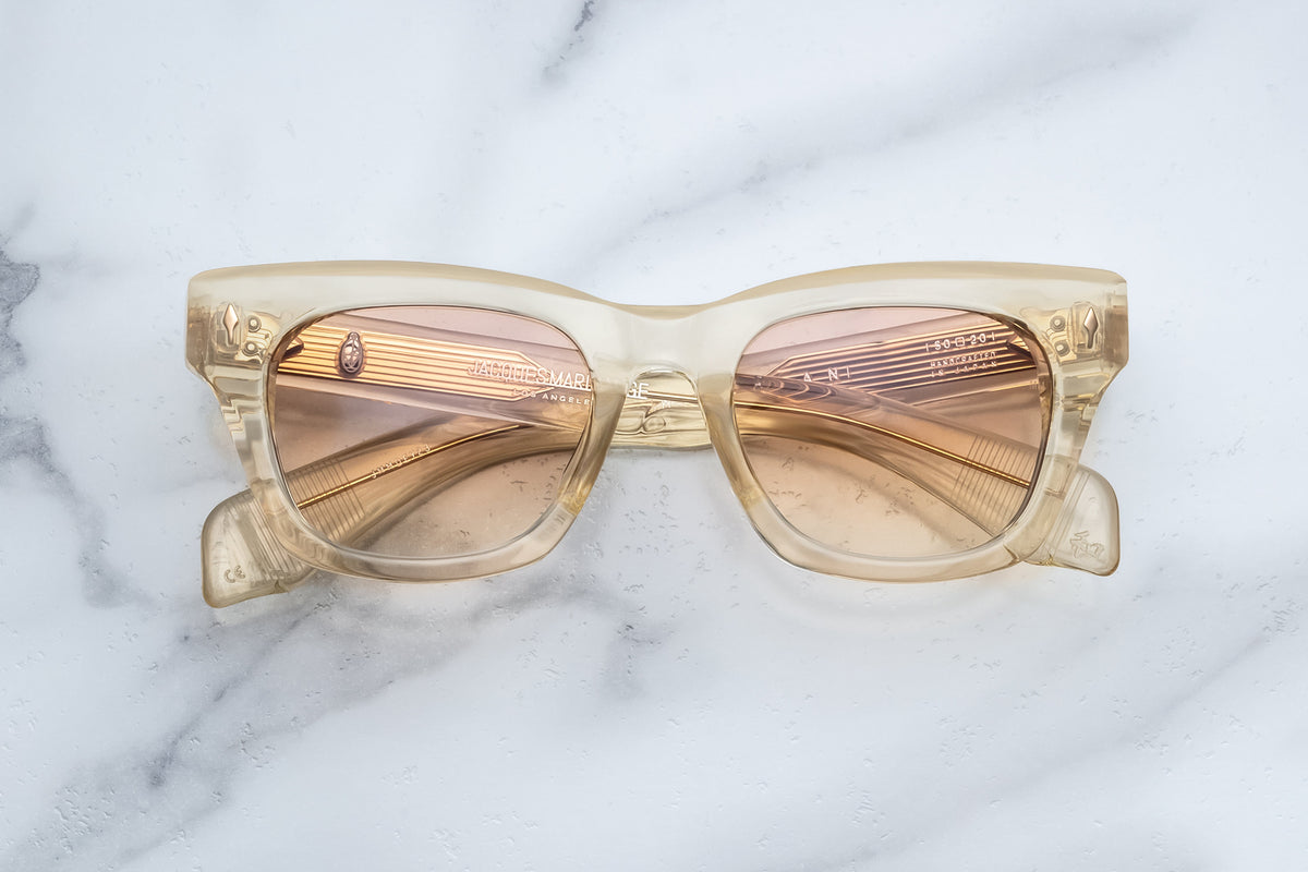 Jacques Marie Mage Dealan 50 Sunglasses in Y23 Halo Photochromic Brown Gradient
