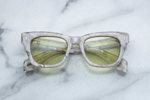Jacques Marie Mage Dealan (Sunglasses) in 11R Himalaya Pear - Luxury Eyewear