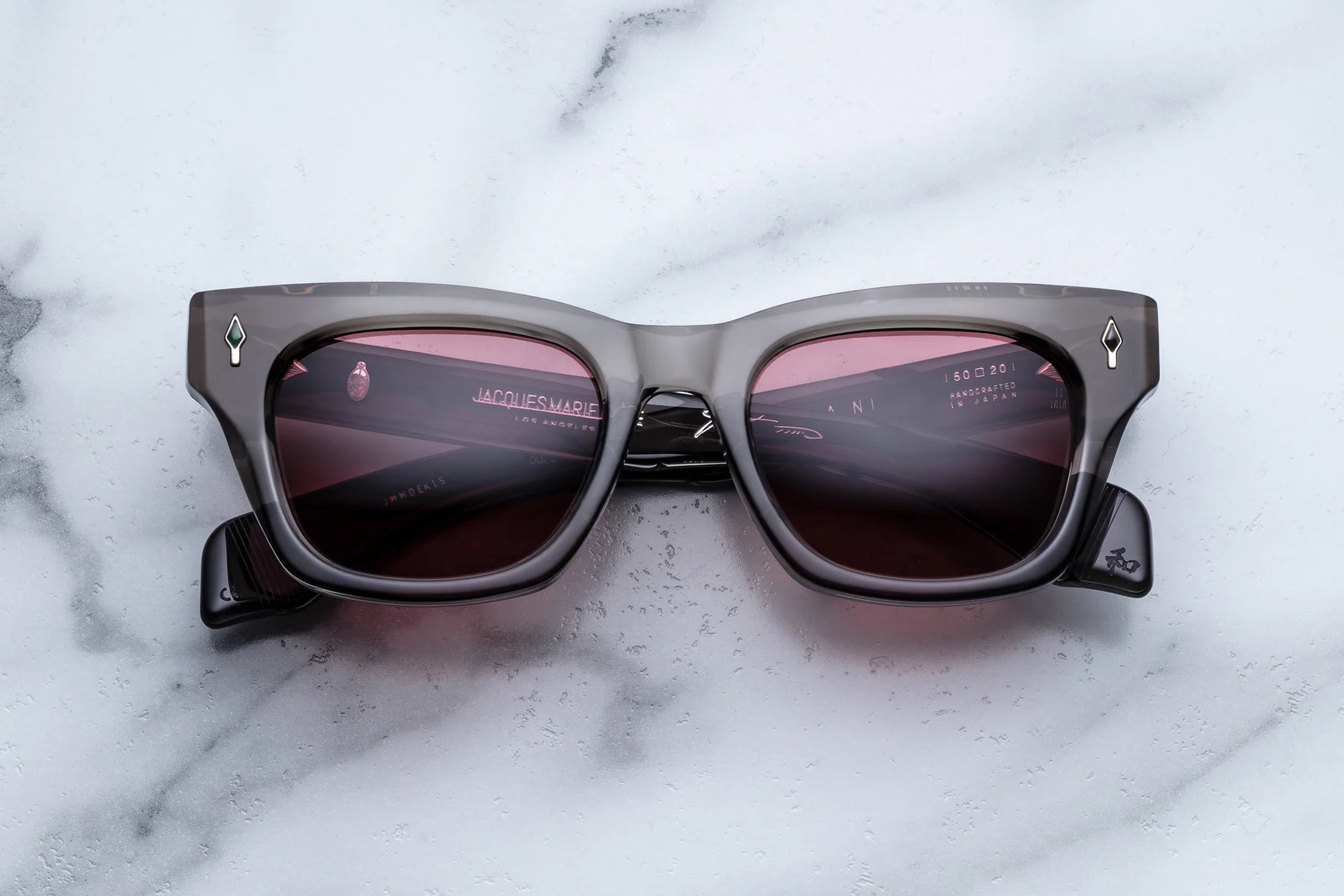 Jacques Marie Mage Dealan Patti Smith × Patti Smith in K15 Mauvais Sang Ruby - Luxury Eyewear