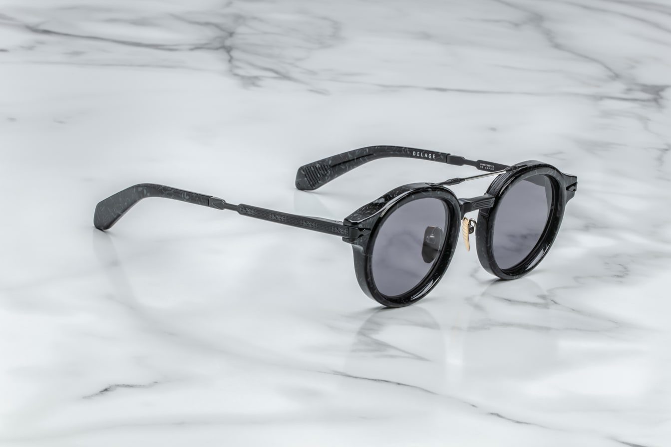 Jacques Marie Mage Delage (Sunglasses) in 10S Slate Jet - Side View