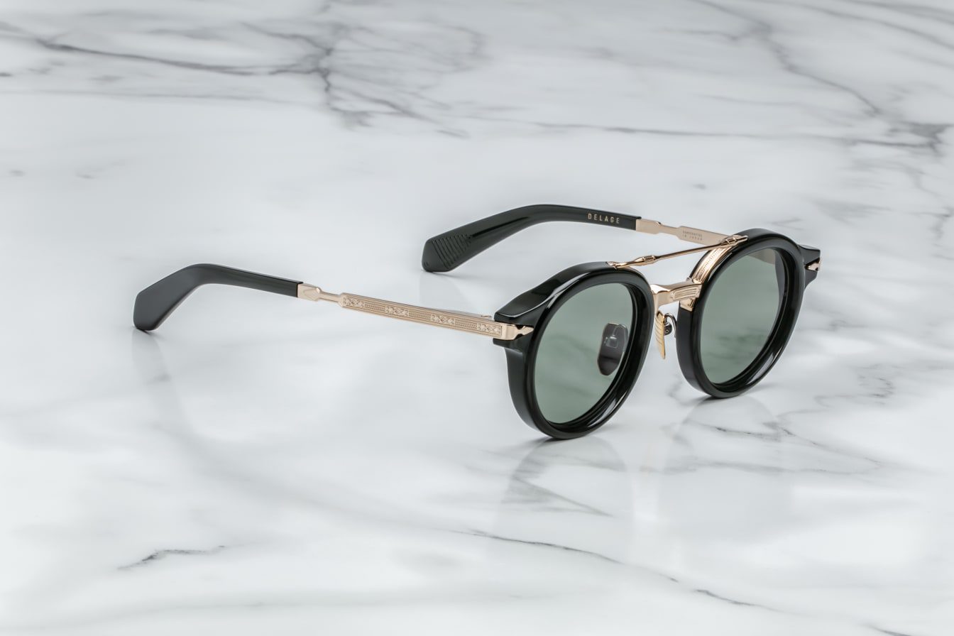Jacques Marie Mage Delage (Sunglasses) in 1N Viper Pine - Luxury Eyewear