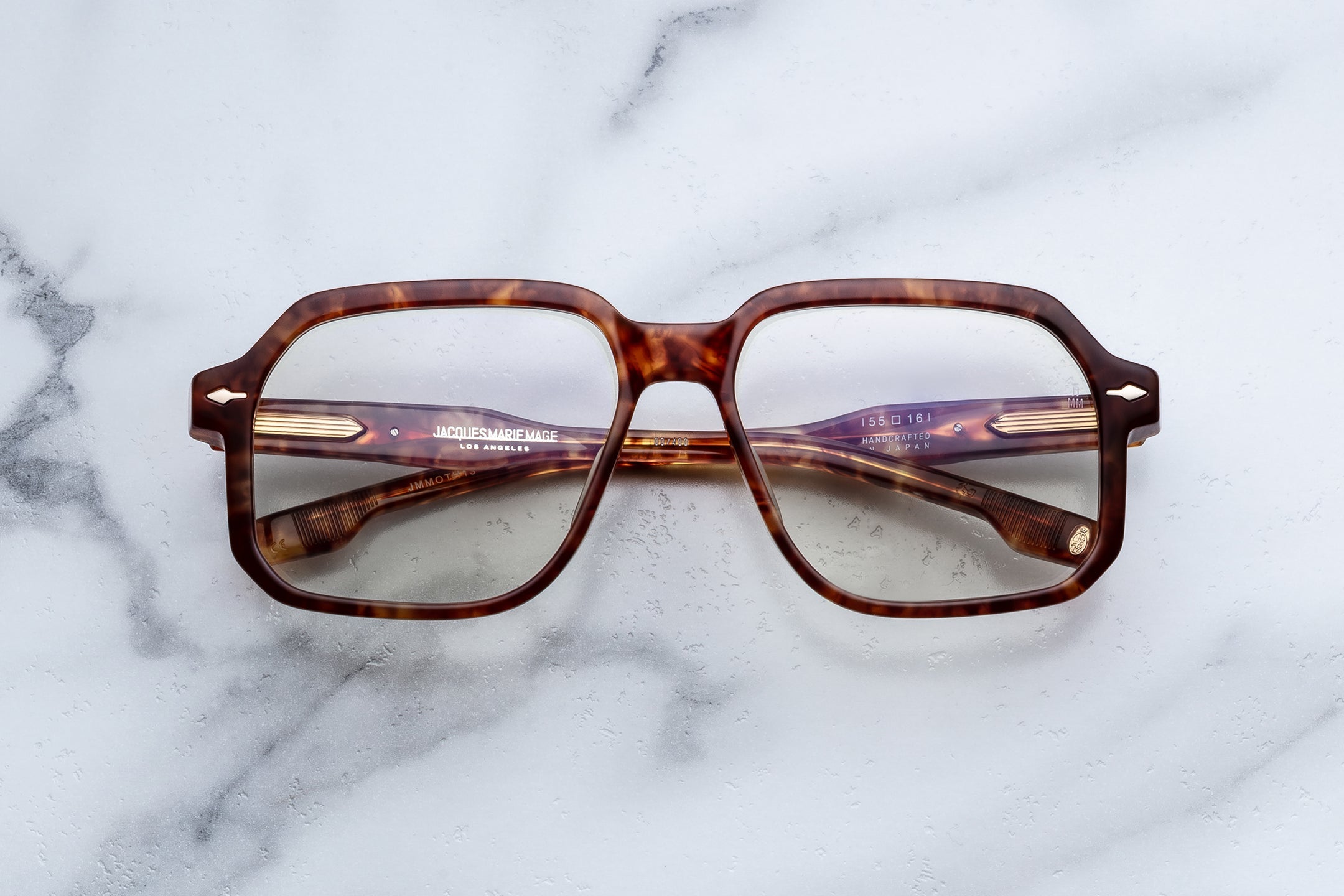 Jacques Marie Mage Domoto in Honeycomb - Luxury Eyewear