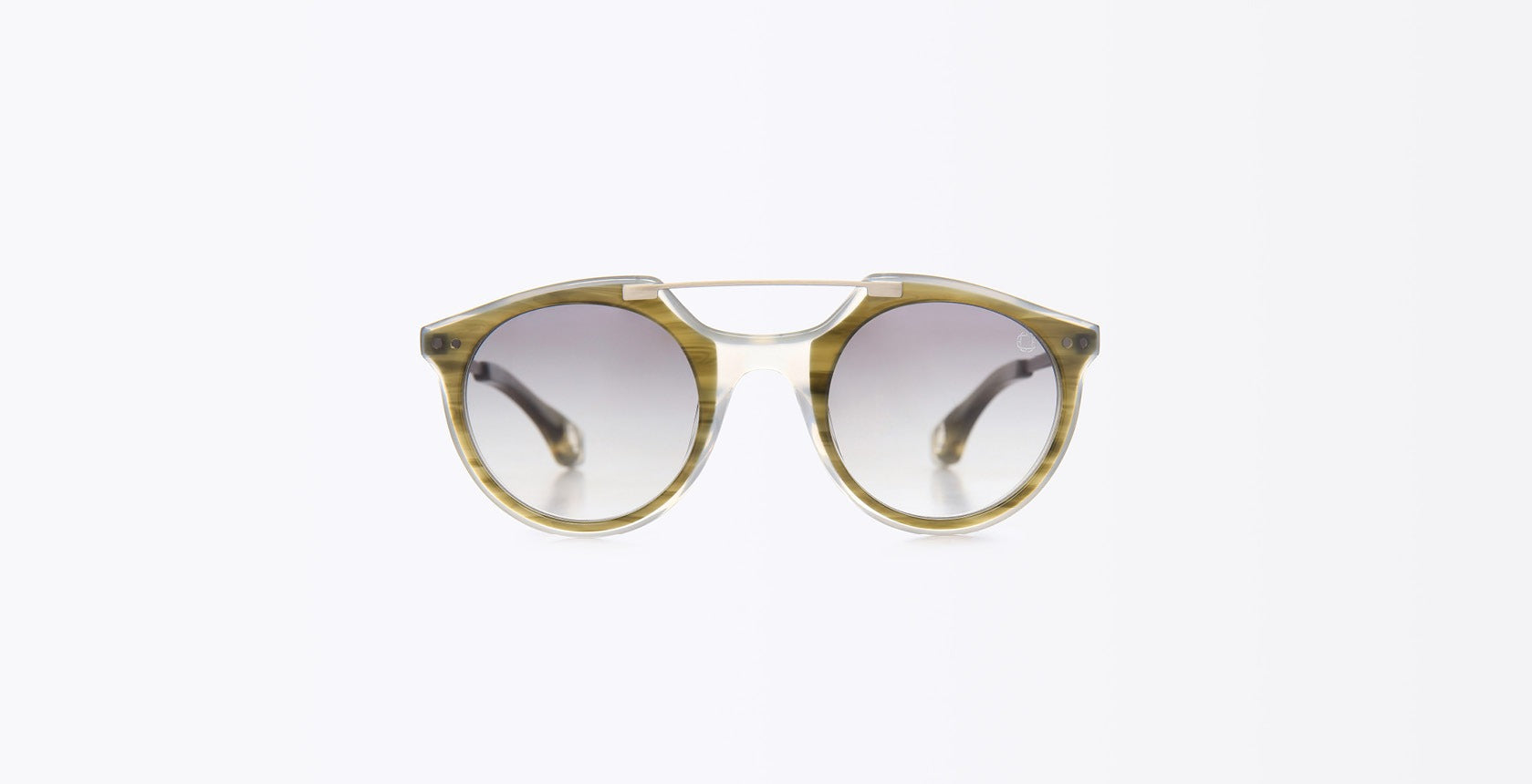Blake Kuwahara Eichler Sunglasses in Olive Horn