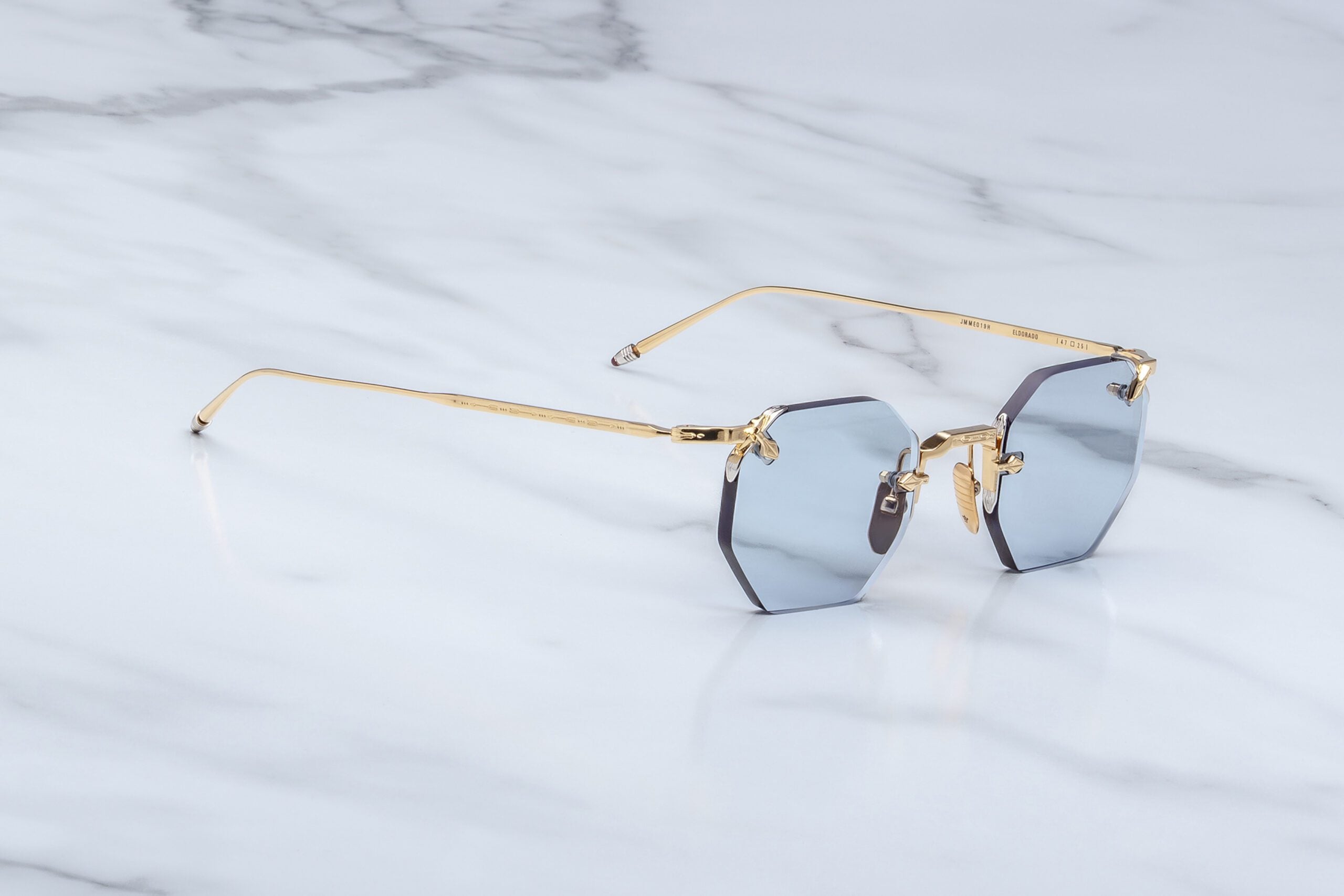 Jacques Marie Mage El Dorado in 19H Ciel Baby Blue - Side View