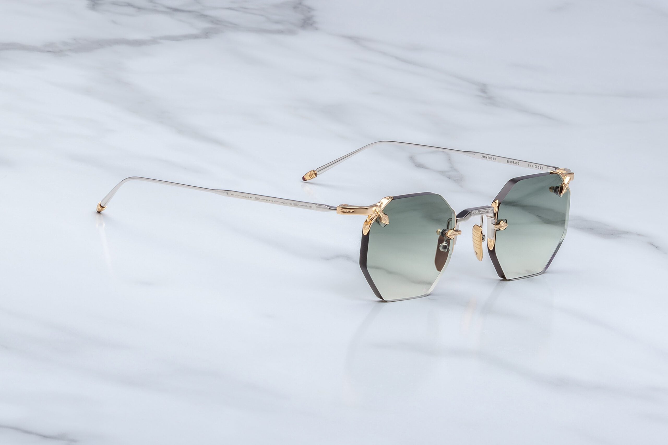 Jacques Marie Mage El Dorado in 12S Electrum Emerald Gradient - Side View