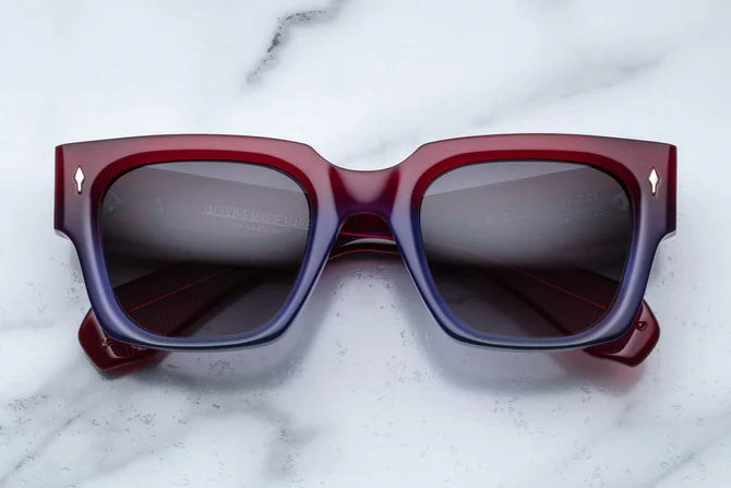 Jacques Marie Mage Enzo in 9I Vesper Jet Gradient - Luxury Eyewear
