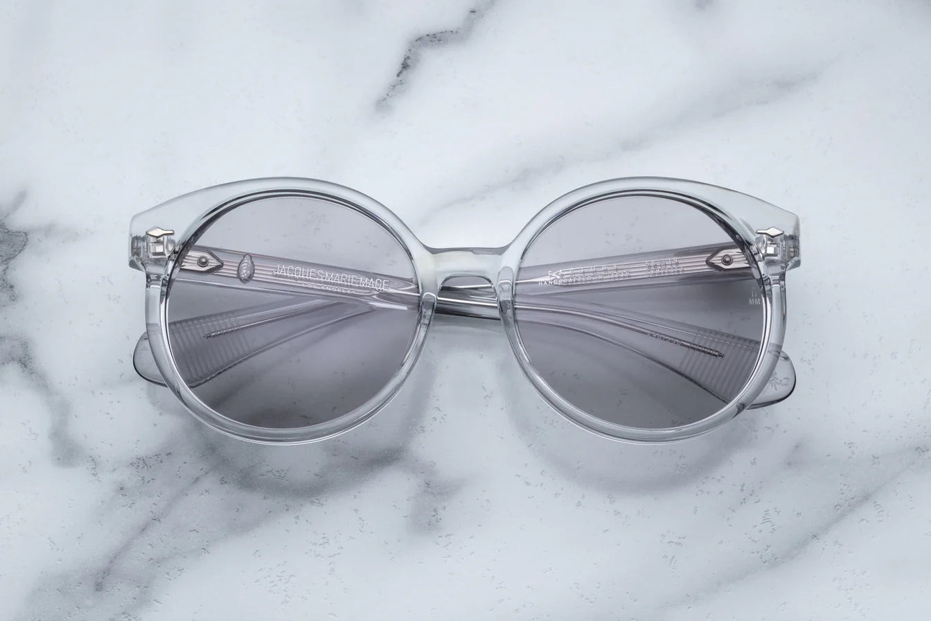 Jacques Marie Mage Factory in 15Z Sulfur Dove - Luxury Eyewear