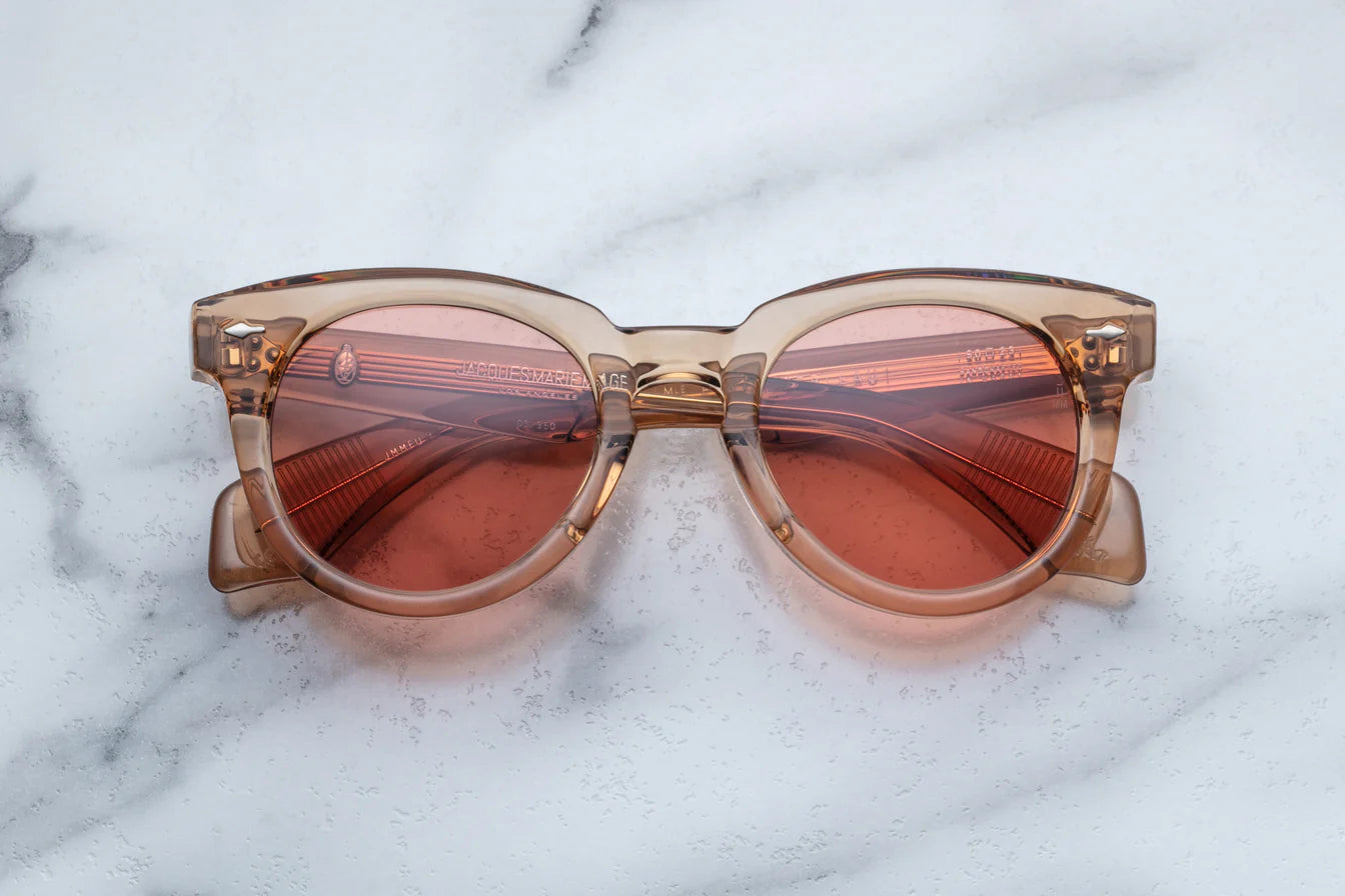 Jacques Marie Mage Fontainebleau 2 in 93 Tan Autumn - Luxury Eyewear