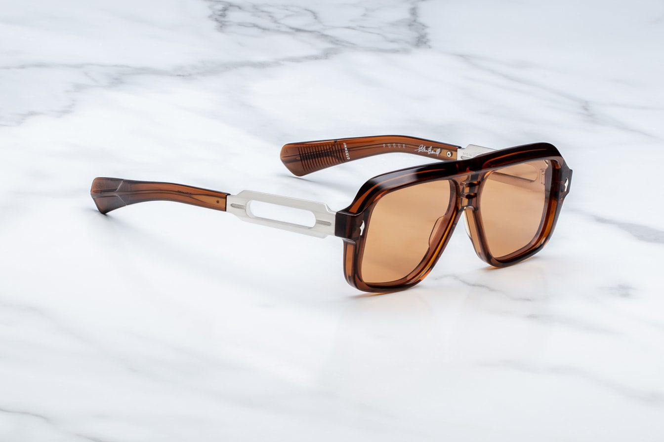 Jacques Marie Mage Fugue in 1D Hickory Amber - Side View