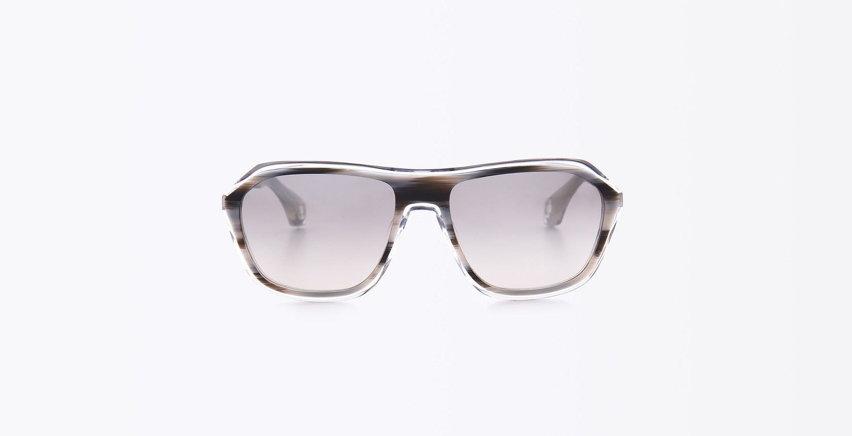 Blake Kuwahara Gilbert Sunglasses in Grey Horn