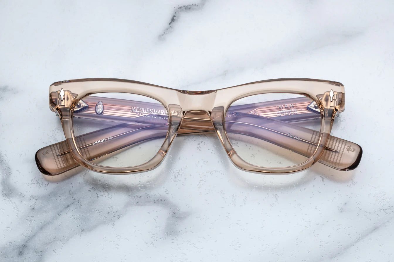 Jacques Marie Mage Godard in 76 Sand Superlight Bronze - Luxury Eyewear