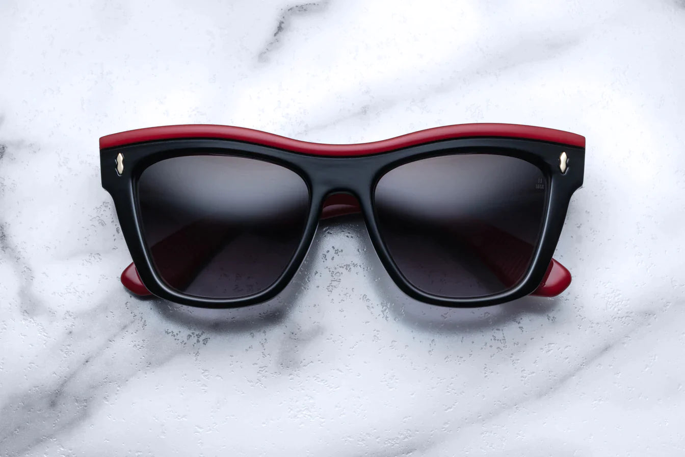 Jacques Marie Mage Gordon in 9N Nightfall Jet - Luxury Eyewear