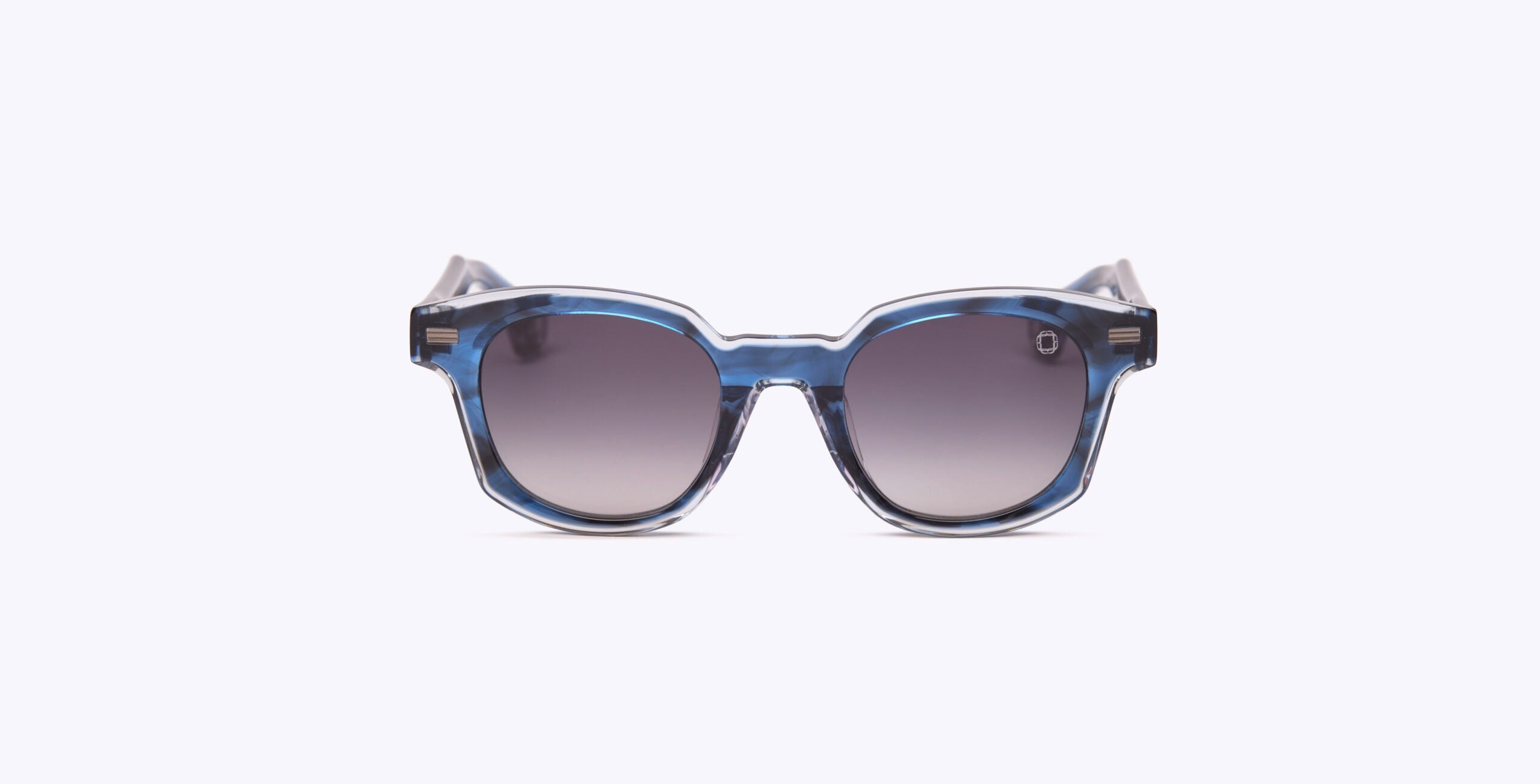 Blake Kuwahara Haycock Sunglasses in Navy Horn