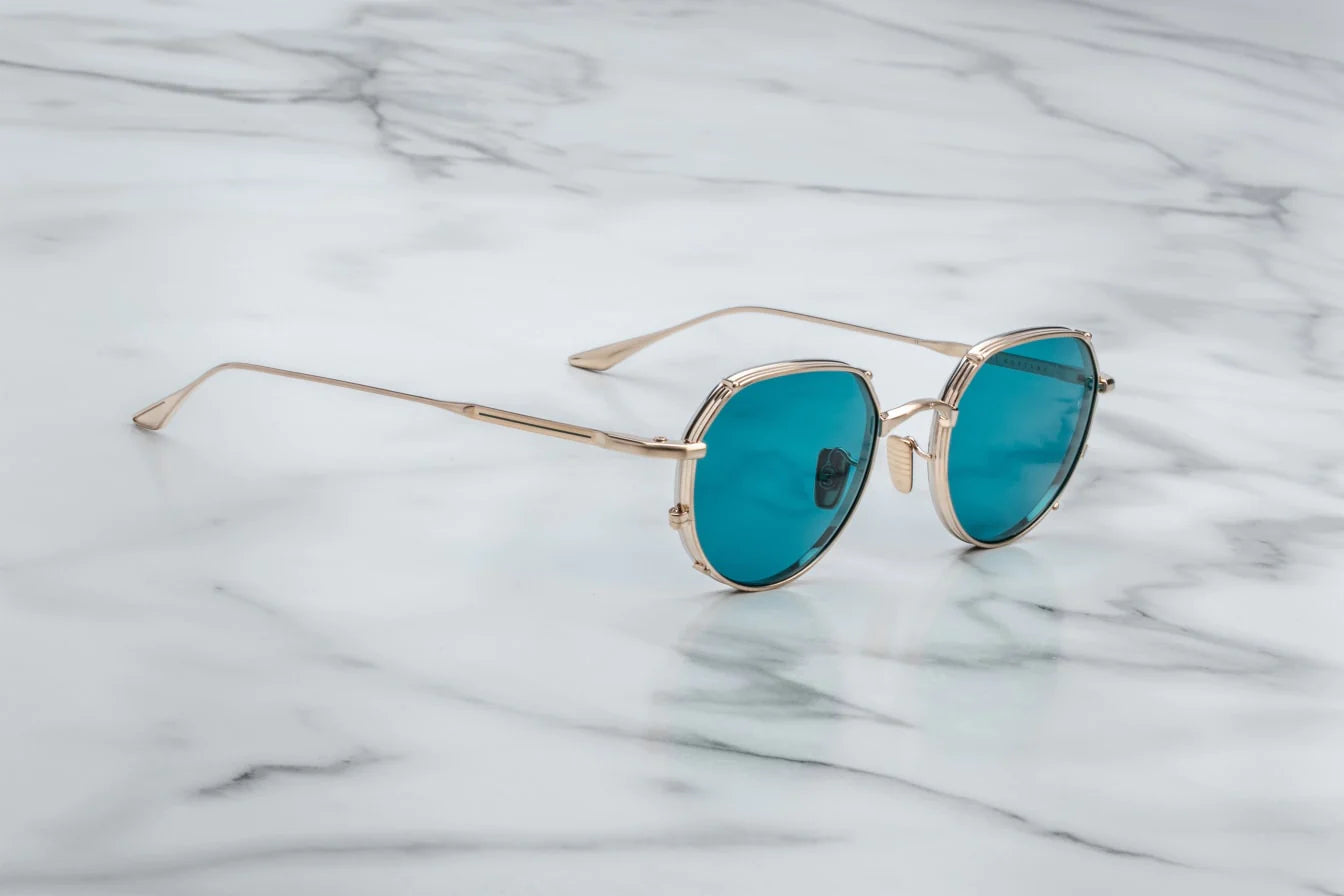 Jacques Marie Mage Hartana (Sunglasses) in 11J Atlantis Aqua - Side View