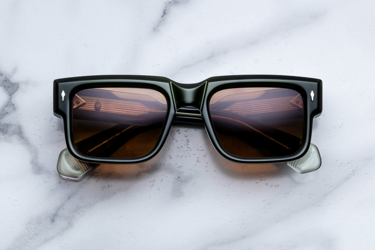 Jacques Marie Mage Hemmings Sunglasses in 18L Borneo Orange
