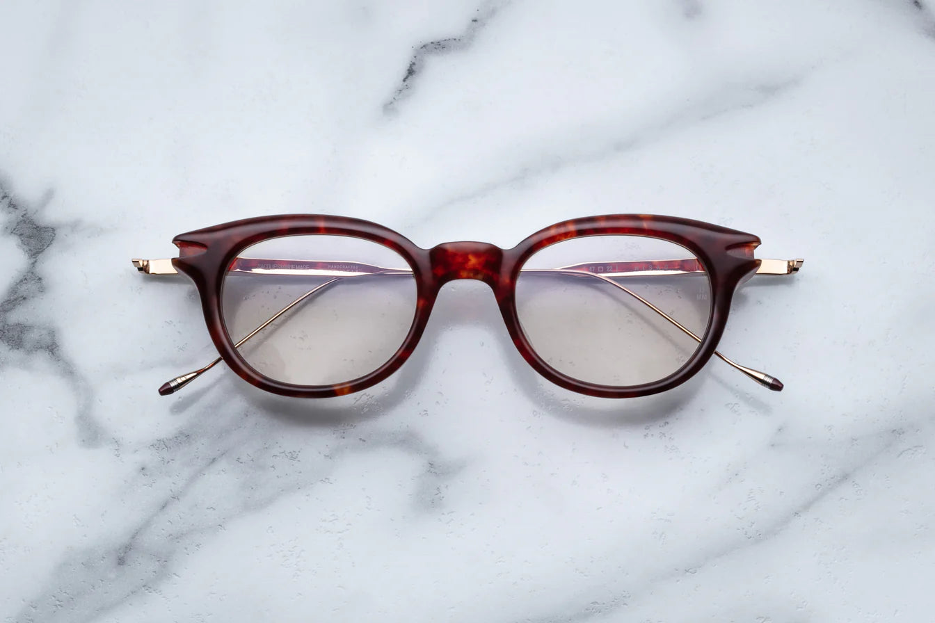 Jacques Marie Mage Hisao in 7U Breccia Superlight Brown - Luxury Eyewear