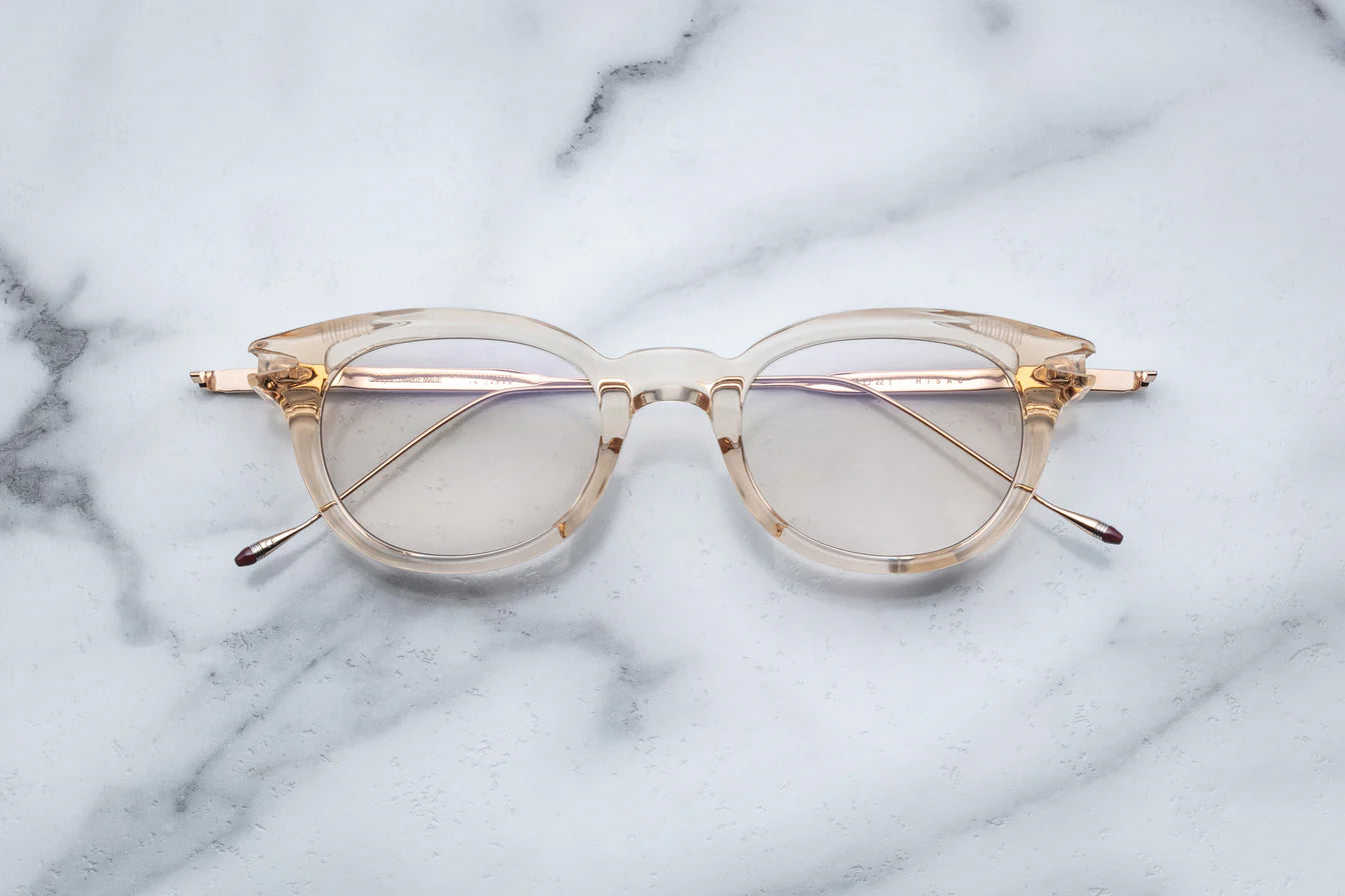 Jacques Marie Mage Hisao in 1P Pearl Superlight Brown - Luxury Eyewear