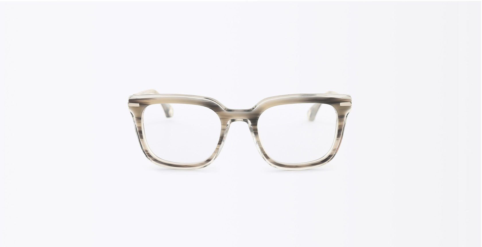 Blake Kuwahara Hobson Optical in Grey Horn